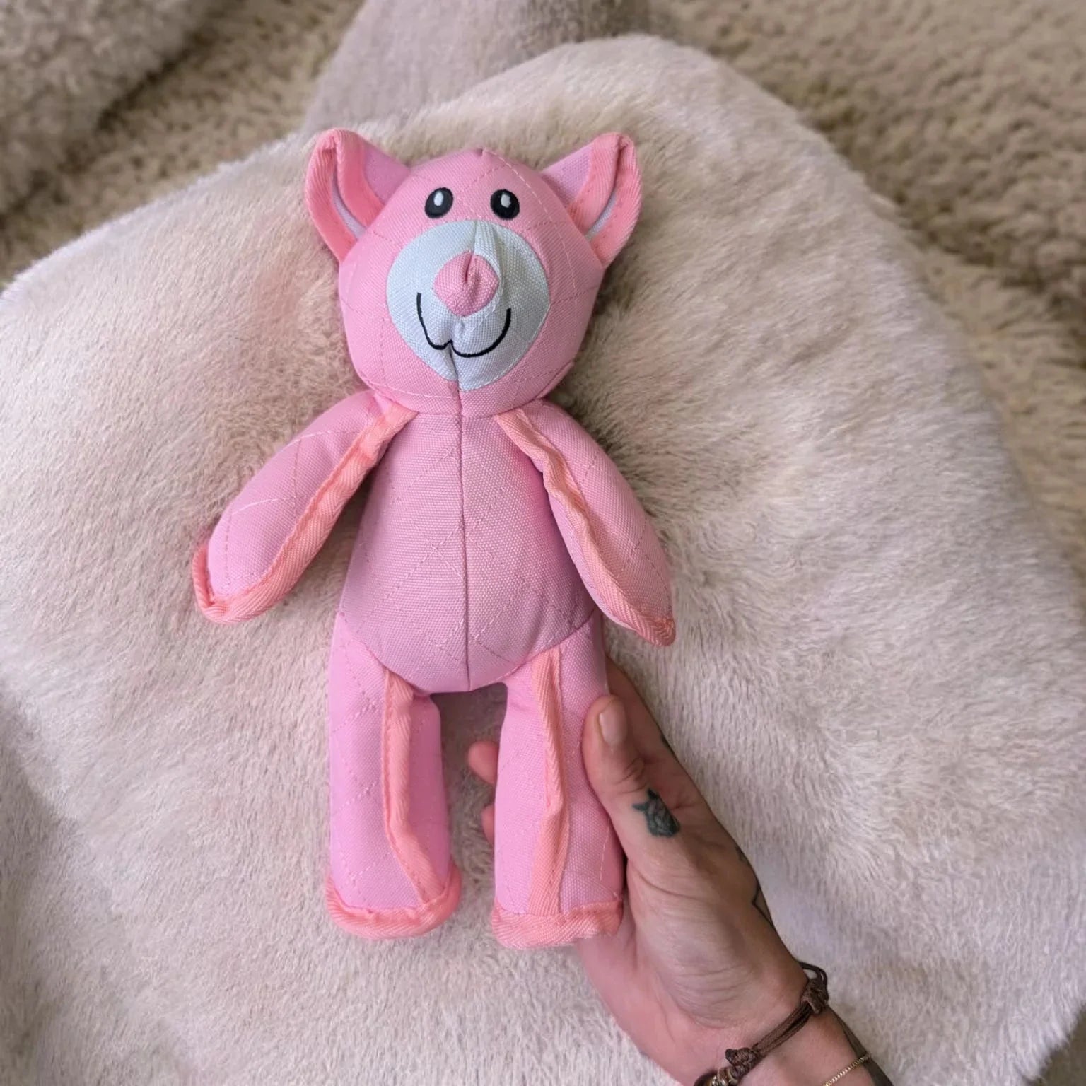 2026 Upgrade Indestructible & Interactive Bear Dog Toys For Heavy Chewers