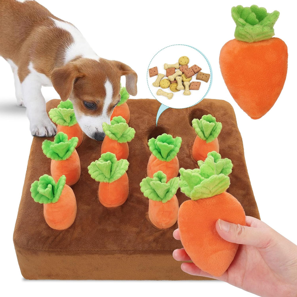 Carrot Garden - Dog Puzzle Toys