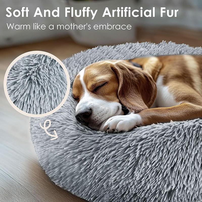 The Original Calming Dog Bed, Deep Sleep Dog Bed, Anti-Anxiety Calming Bed For Pet Comfy
