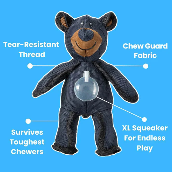 2026 Upgrade Indestructible & Interactive Bear Dog Toys For Heavy Chewers