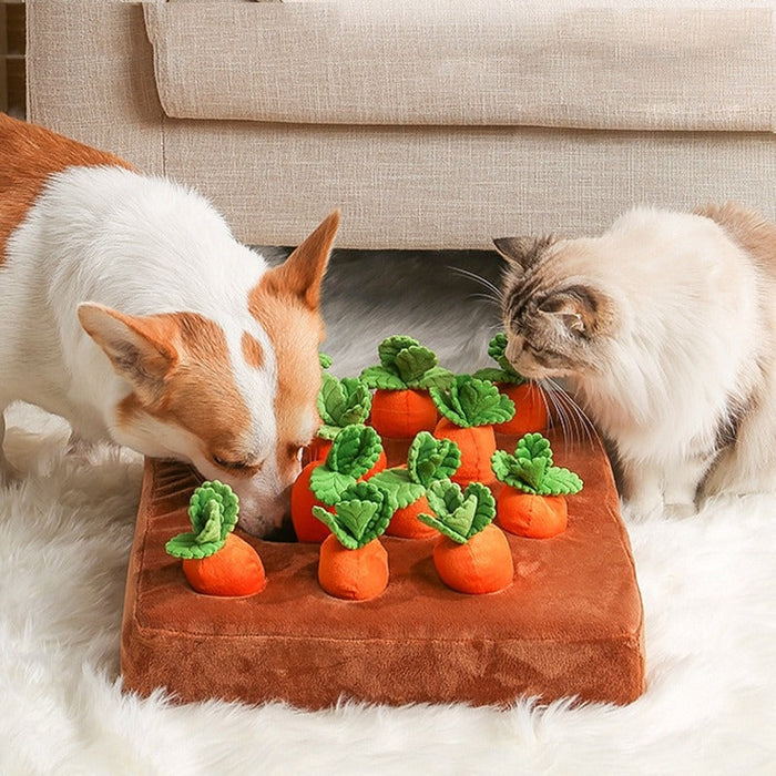 Carrot Garden - Dog Puzzle Toys