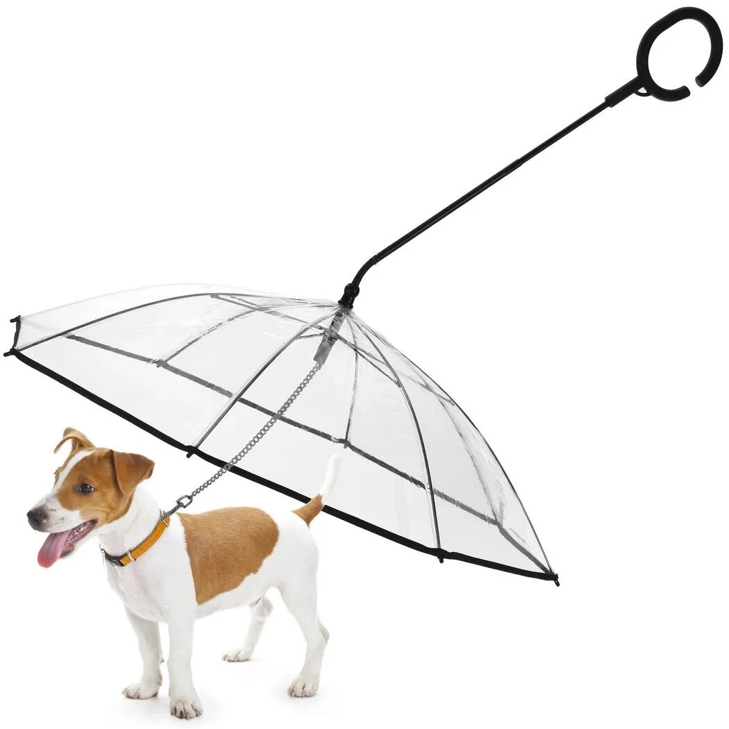 Dog Umbrella with Leash