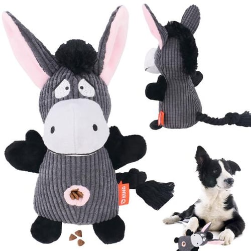 Indestructible Dog Chew Toys for Aggressive Chewers | Durable Plush Squeak Toys