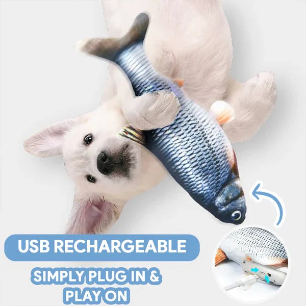 DancingFish  Floppy Fish Dog Toy