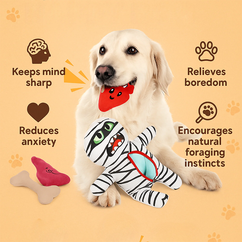 Halloween Zombie Mummy Dog Toys