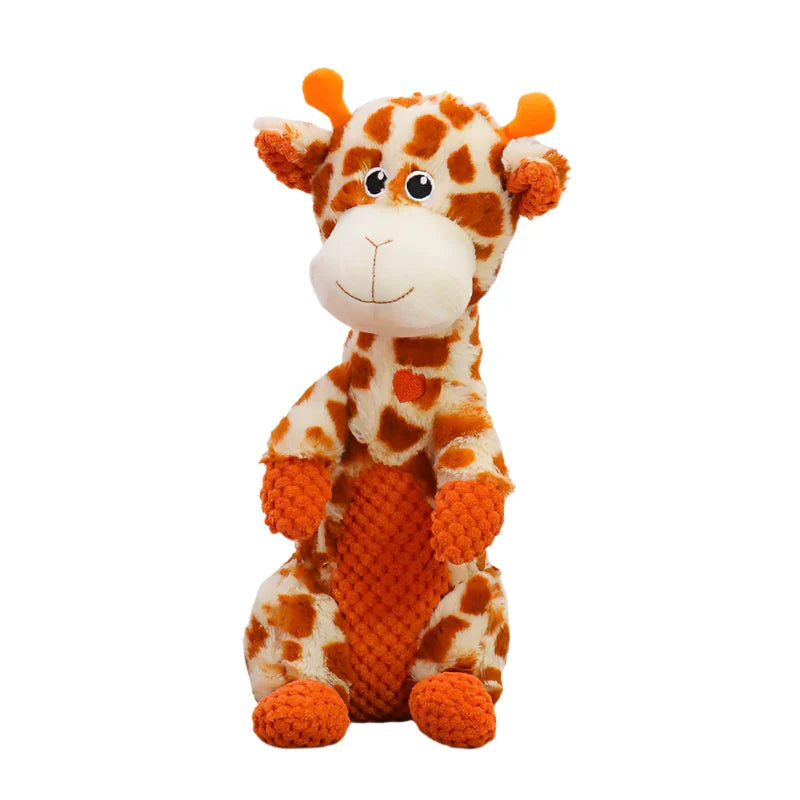 Indestructible Dog Chew Toys for Aggressive Chewers | Durable Plush Squeak Toys