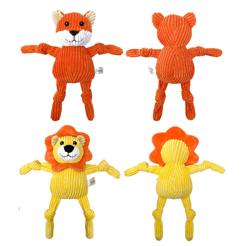 Animals Dog Chew Toy for Heavy Chewers