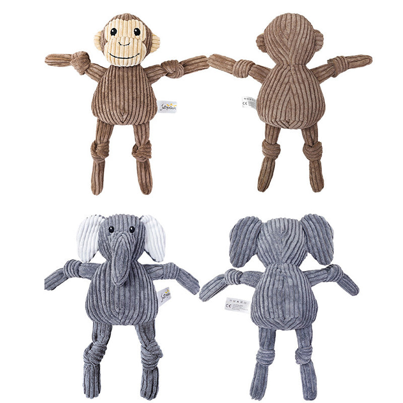 Animals Dog Chew Toy for Heavy Chewers