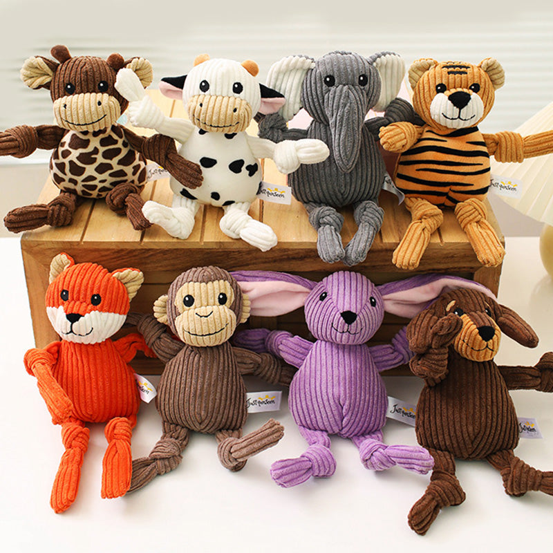 Animals Dog Chew Toy for Heavy Chewers