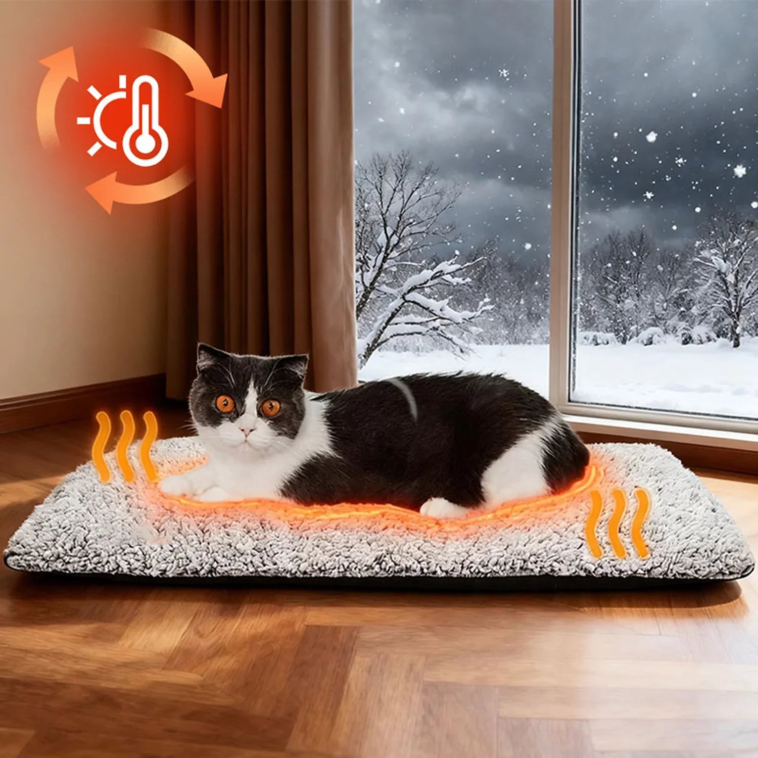 Self-Warming Pet Pad For Dogs And Cats