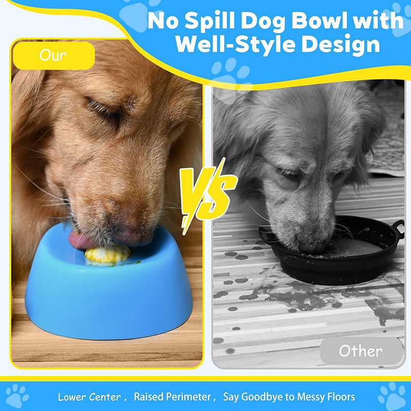 Slow Feeder Dog Bowls for Liquid Treat