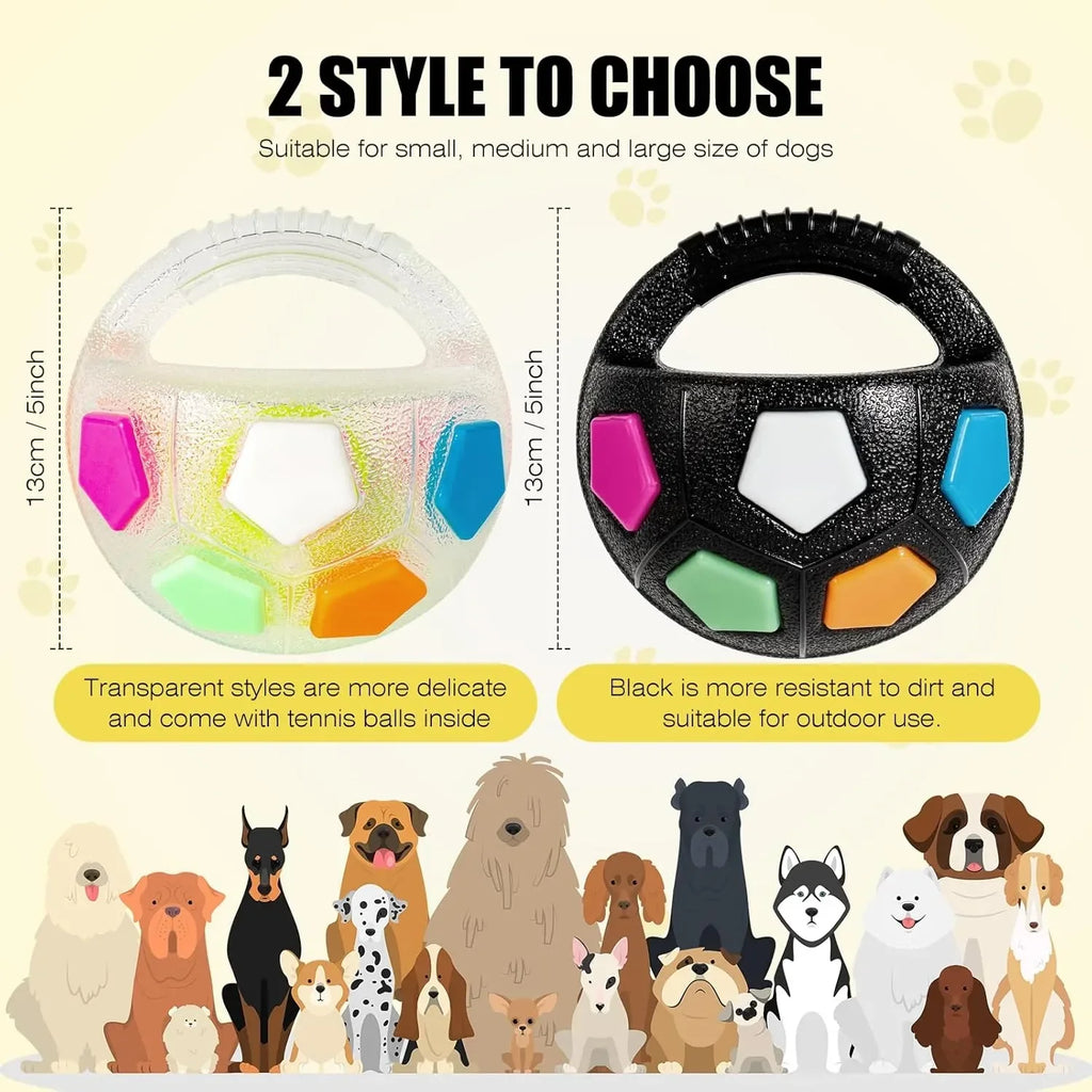 The Mellow Dog Calming Ball with Handle