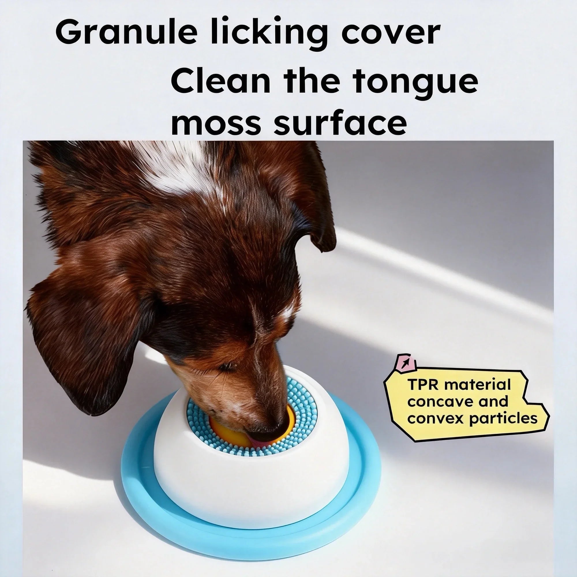 Interactive Lick Mat Slow Feeder Enrichement Toy for Dogs and Cats