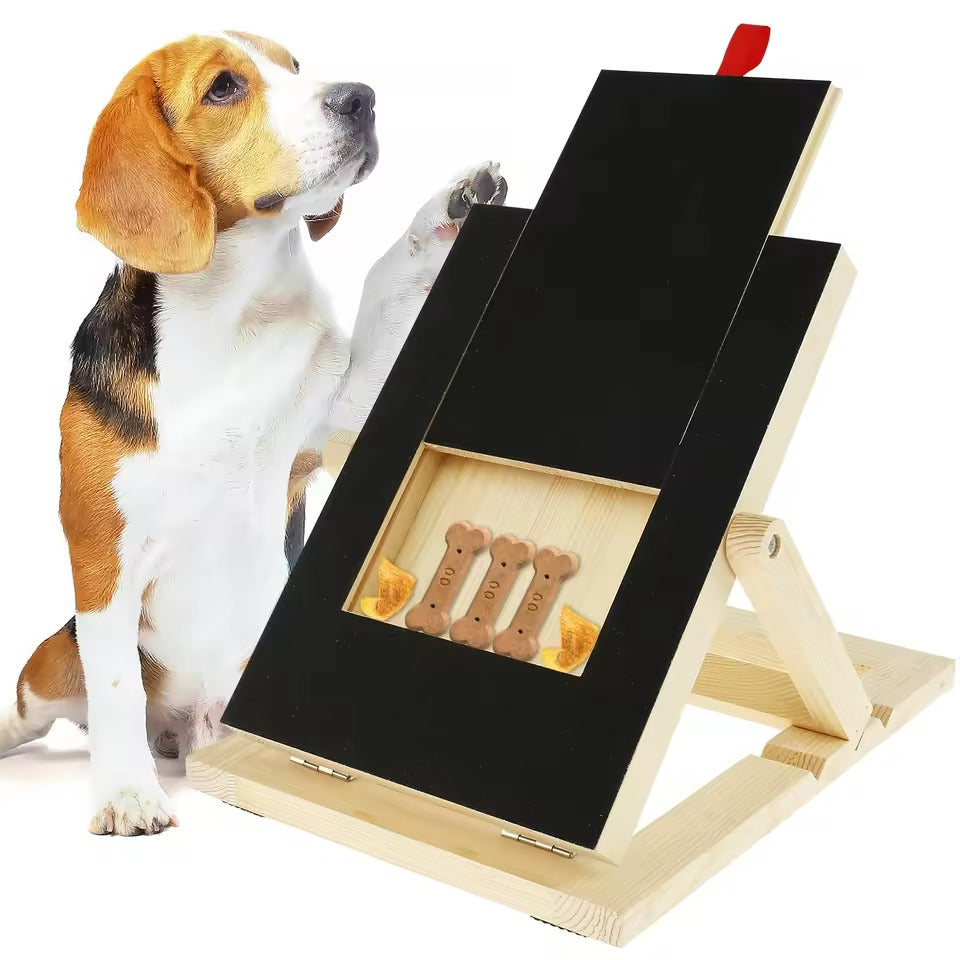 Dog Nail Scratch Board With Treat Box