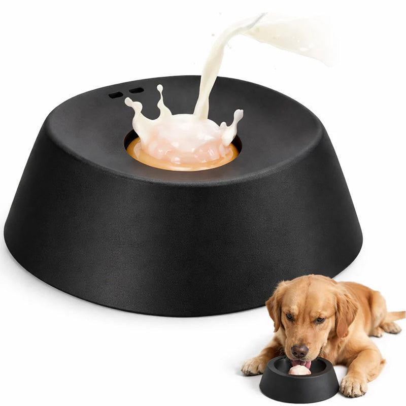 Slow Feeder Dog Bowls for Liquid Treat