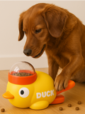Duck Shaped Cat & Dog Toy Treat Dispenser